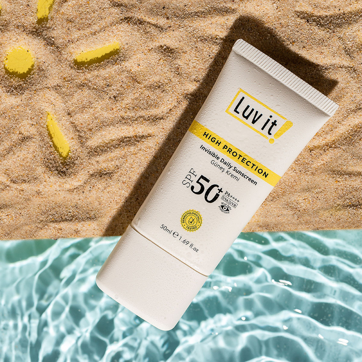 Güneş Kremi Spf50+ Pa++++ UVA-UVB