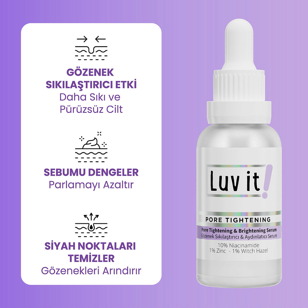 Gözenek Sıkılaştırıcı & Aydınlatıcı Serum