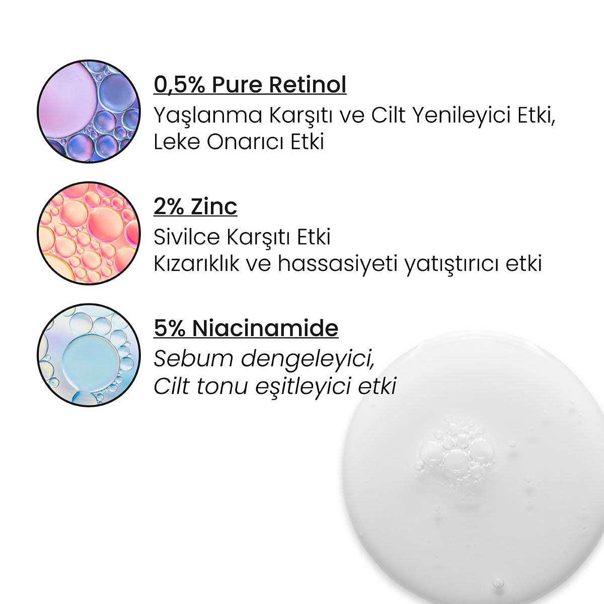 Retinol & Niacinamide Cilt Serumu
