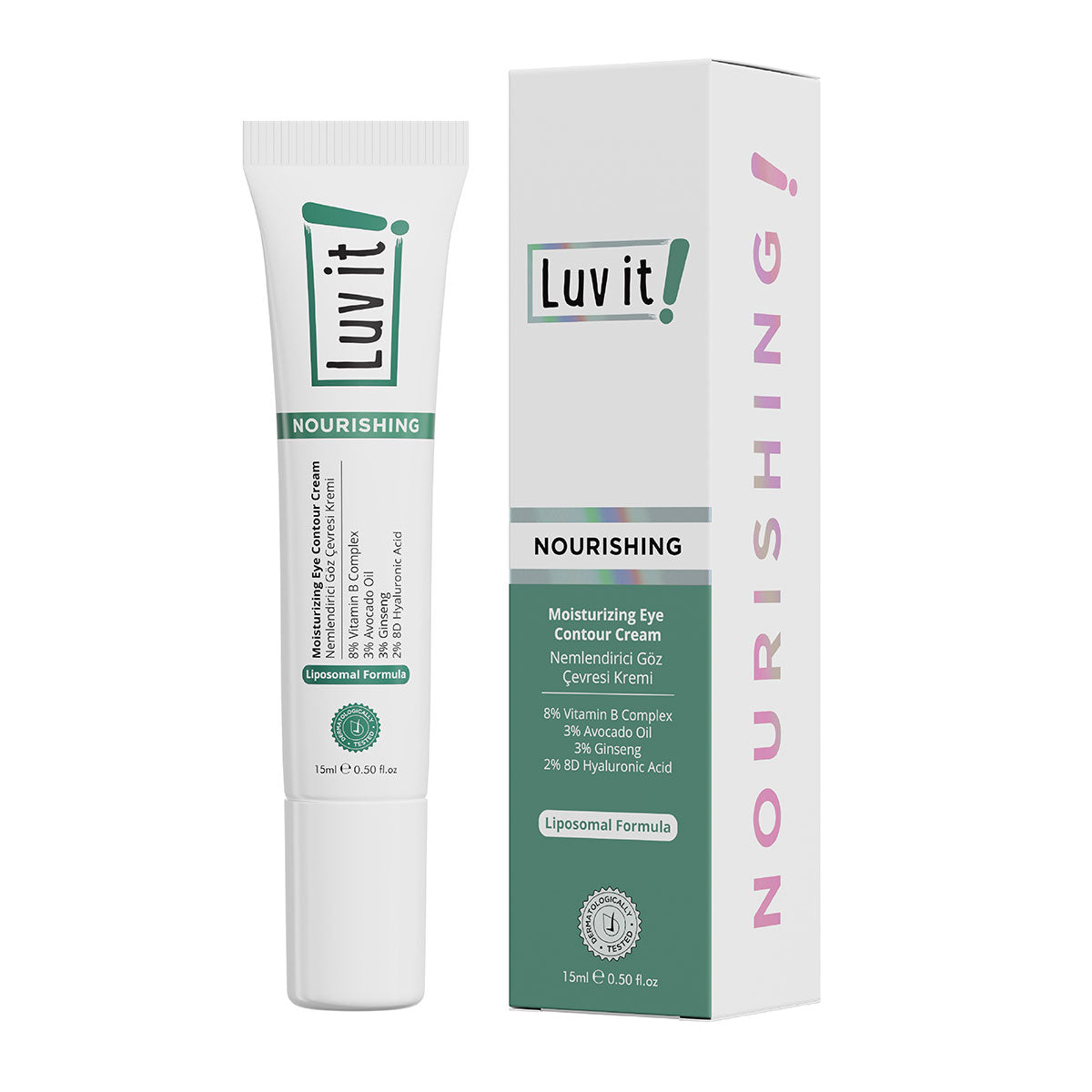 Avokado İçeren Yoğun Nemlendirici Göz Çevresi Kremi – Luv it!