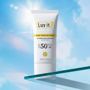 Güneş Kremi Spf50+ Pa++++ UVA-UVB – krem/losyon tüpü ya da kavanozu ön cephe ürün fotoğrafı