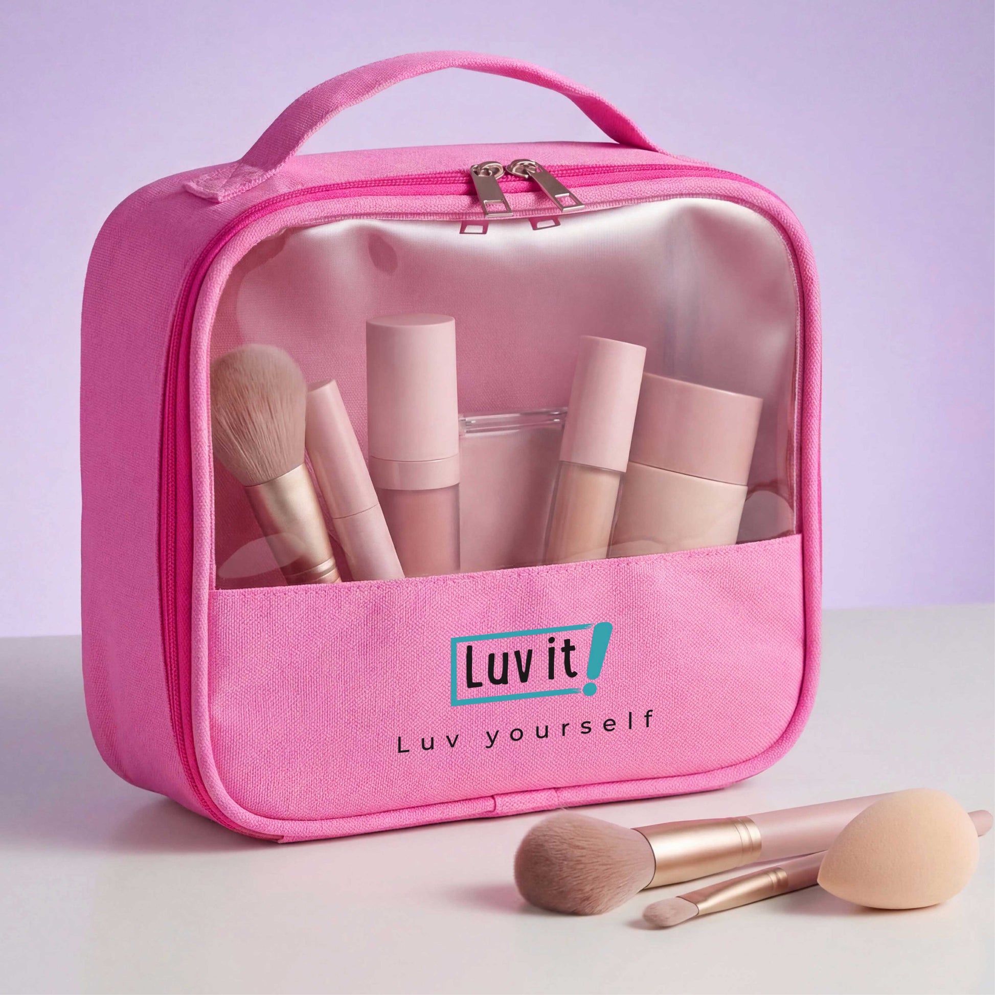 Cilt Bakım ve Makyaj Çantası Seyahat Boy – seyahat boyu cilt bakım çantası ön cephe fotoğrafı