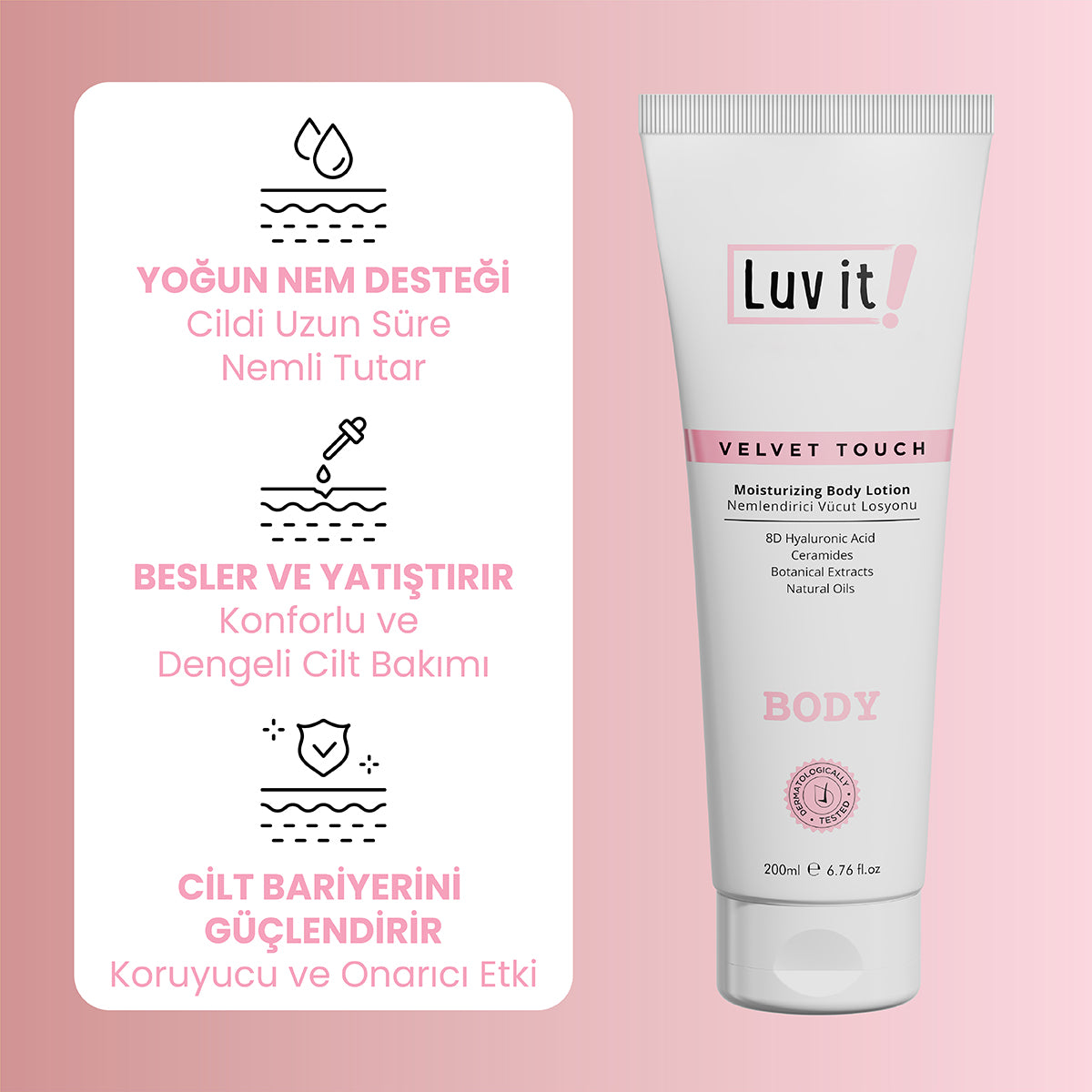 Pirinç Özlü, Seramid ve Hyalüronik Asit İçeren 2'li Vücut Bakım Seti - Body Scrub ve Vücut Losyonu – set içeriğindeki tüm ürünler açılmış şekilde sıralanmış